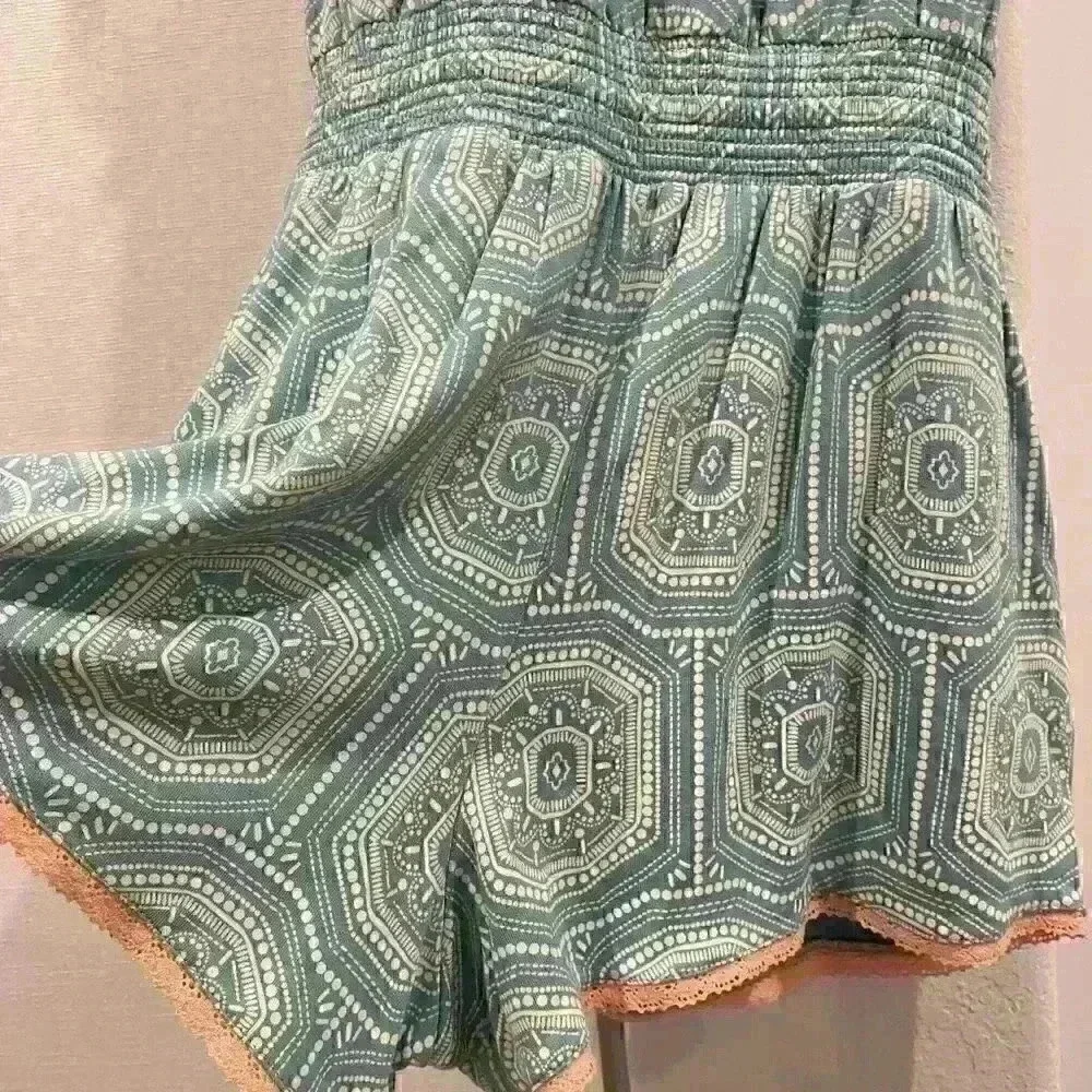 Girls Matilda Jane Beachside Romper Size 12 worn twice